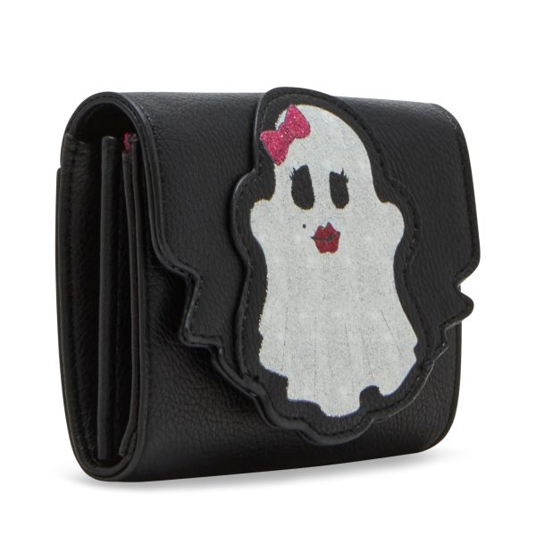 Black Small Ghost Bifold Wallet