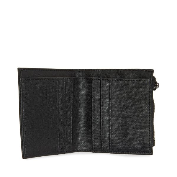 Black skull bifold wallet