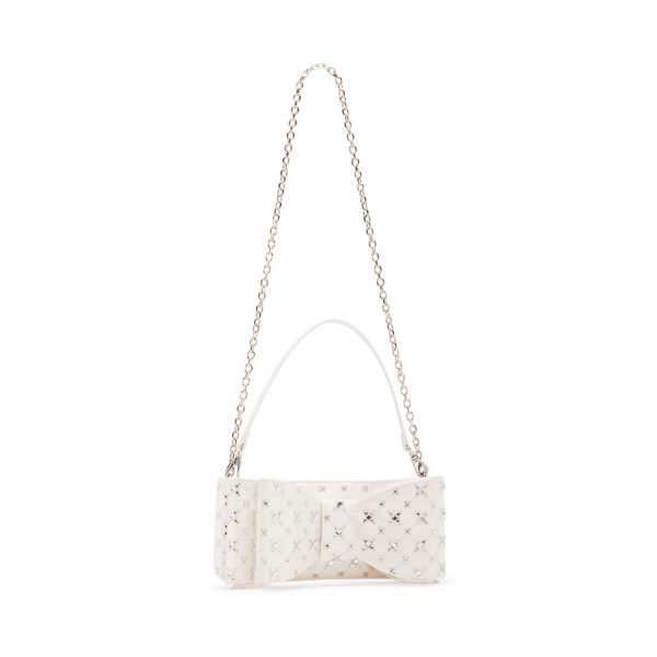 Creative shoulder bag with large butterfly rhinestones